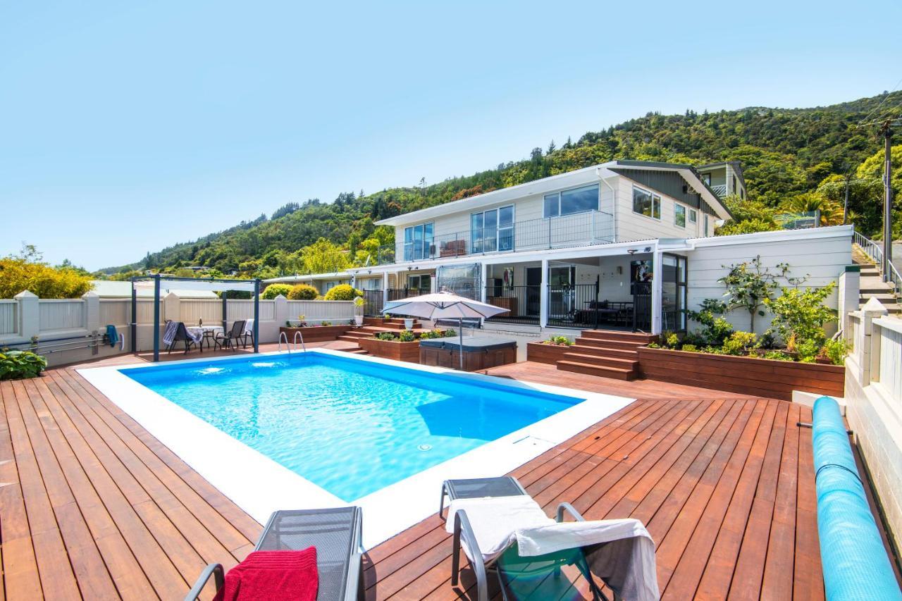 Fabulous Apartment With Private Spa Pool & Gym Picton Exterior foto
